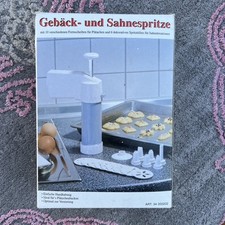 Gebäck sahnespritze spritzgeb gebraucht kaufen  Inden