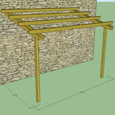 Pergola addossata 2x4 usato  Padova