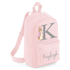 Mochila infantil personalizada design coelho meninas meninos volta às aulas berçário MBPR2 comprar usado  Enviando para Brazil