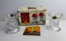 Pair votive clear for sale  ROMFORD