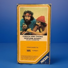 Cheech And Chong Perform Again VHS FIRST RELEASE MEDA MEDIA 1978 Ultra Rare na sprzedaż  Wysyłka do Poland