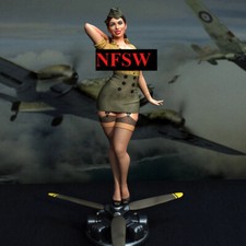 Kit de modelo 75mm piloto fêmea impresso em 3D precisão ultra-alta sem pintura comprar usado  Enviando para Brazil