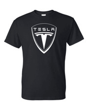 Tesla emblem shirt for sale  Algonquin