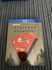 Superman doomsday blu for sale  UK