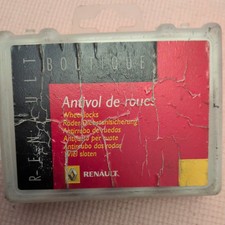 CONJUNTO DE PARAFUSOS DE RODA DE TRAVAMENTO GENUÍNO CÊNICO RENAULT CLIO, MEGANE 7711239110 G1X comprar usado  Enviando para Brazil