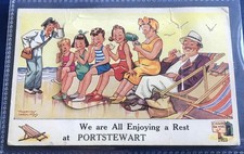 Novelty pull postcard for sale  WORTHING