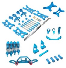 Usado, Conjunto de braço de direção de haste de amarração de metal para carro de controle remoto Wltoys 1/10 104001 104002 comprar usado  Enviando para Brazil