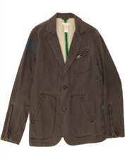 Usado, Jaqueta blazer masculina DIESEL 2 botões Reino Unido 42 GG cinza algodão AG13 comprar usado  Enviando para Brazil