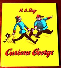 Curious George by H. A. Rey 1976 Hardcover Classic Children's Literature 👌Cond-, usado comprar usado  Enviando para Brazil