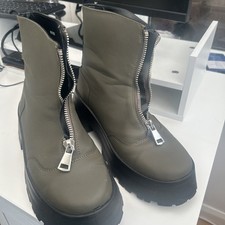 Khaki boots shuh for sale  CASTLEFORD