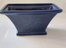 Navy glazed planter for sale  CARRICKFERGUS