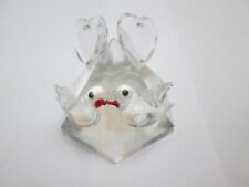 Crystal glass doves for sale  SOUTHAMPTON