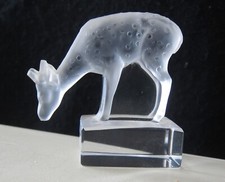 lalique crystal frosted deer for sale lalique crystal frosted deer for sale Southampton