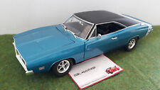 DODGE CHARGER R/T 1969 bleu métal 1/18 HOT WHEELS 21358 voiture miniature collec comprar usado  Enviando para Brazil
