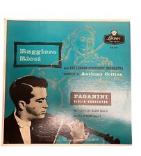 Ruggiero Ricci: Paganini: Violin cts. nos. 1, 2 London Symphony Orchestra CM9131 comprar usado  Enviando para Brazil