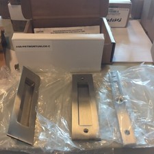 Usado, Argamassa de porta de bolso Emtek 2154US15 - Função de passagem retangular moderna estreita comprar usado  Enviando para Brazil