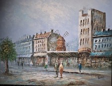 Tableau ancien huile d'occasion  Amiens-