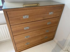 Solid oak bedroom for sale  LYMINGTON