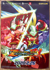 Mega Man Zero/ZX Legacy Collection pôster promocional raro PS4 comprar usado  Enviando para Brazil