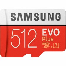 Usado, Cartão micro SD Samsung Memory MB-MC512GA 512 GB Evo Plus com adaptador comprar usado  Enviando para Brazil