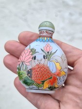 Chinese handpainted snuff for sale  BRIGHTON
