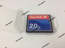 Cartão de memória Sandisk 2GB CompactFlash CF SDCFJ/SDCFB comprar usado  Enviando para Brazil
