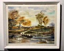 1991 original watercolor for sale 1991 original watercolor for sale  North Hollywood