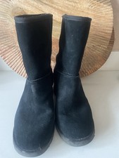 Black wedge ugg for sale  MANCHESTER