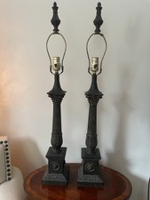 Pair tall black for sale  Darien