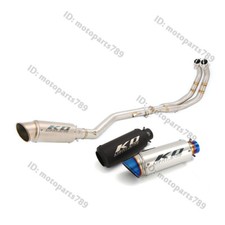 Pontas de silenciador de tubo de escape elo frontal para Honda CBR500R CB500X CB500F 2013-2024 comprar usado  Enviando para Brazil