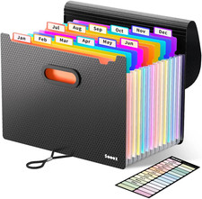 Carpeta acordeon mejorada organizador expansível con 12 bolsillos profundos comprar usado  Enviando para Brazil
