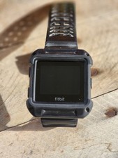 Fitbit Blaze FB502 Smart Fitness monitor de atividade relógio bloco com pulseira não testada comprar usado  Enviando para Brazil