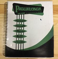 Catalogo ricambi paglialonga usato  Roma