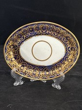 Pires de porcelana ingleses antigos em forma oval raro feito no início do século XIX, usado comprar usado  Enviando para Brazil