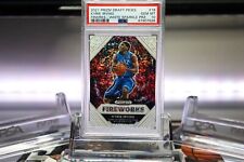 Kyrie Irving 2021-22 Prizm Draft Picks fogos de artifício WHITE SPARKLE PSA 10 💎 POP 1 comprar usado  Enviando para Brazil