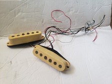 par de captadores de guitarra vintage Dimarzio HS-1 Strat empilhados, cor creme comprar usado  Enviando para Brazil