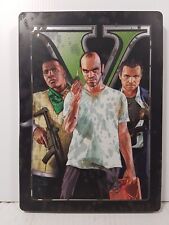 GTA V (Xbox 360, 2xDisks, 2013) LIVRO DE AÇO com mapa + Manual ver descrição comprar usado  Enviando para Brazil