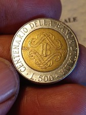 500 lire 1993 usato  Roma