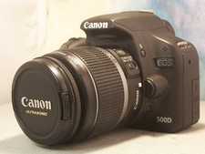 Canon EOS  500D avec zoom Canon ef-s 18-55 mm 3.5-5.6 IS comprar usado  Enviando para Brazil