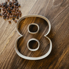 Número 8 Galleta Cortador- 8 comprar usado  Enviando para Brazil