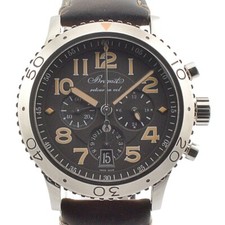 desconto Breguet Transatlântico Tipo XXI 3817ST/X2/3ZU mostrador cinza H#136915 comprar usado  Enviando para Brazil