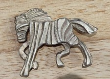 Broche cheval métal d'occasion  Plozévet