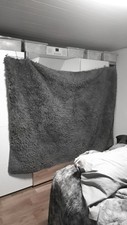 Grauer kunstfellteppich weich gebraucht kaufen  Frankenthal