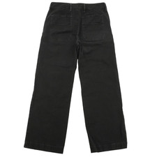 Calça chino preta American Giant perna reta feita nos EUA 32x29 comprar usado  Enviando para Brazil
