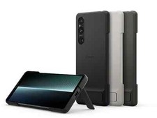 Capa estilo genuíno com suporte para Sony Xperia 1V -XQZ-CBDQ comprar usado  Enviando para Brazil