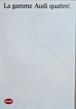 Brochure gamme audi d'occasion  Orleans-