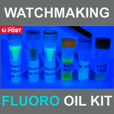 Kit de óleo e graxa fluorescente Moebius | Kit de óleo para relógio Moebius | Relojoaria |, usado comprar usado  Enviando para Brazil