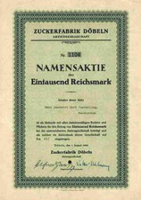 Zuckerfabrik döbeln 1944 gebraucht kaufen  Bayreuth