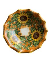 Centrotavola ceramica caltagir usato  Italia