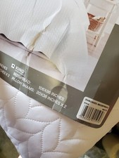 Embossed white bed for sale  Ooltewah